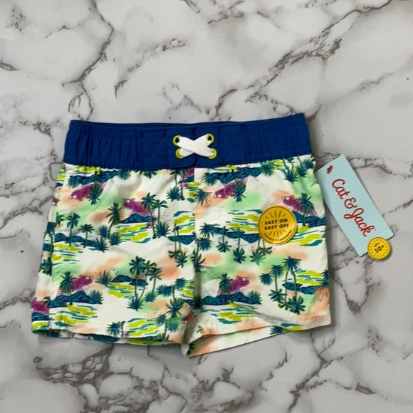 Cat & Jack - Toddler Boy's Water Swim Shorts Various 
Sizes - Picture 1 of 9